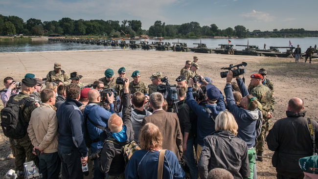 Anakonda 16. Budowa przeprawy w Chełmnie