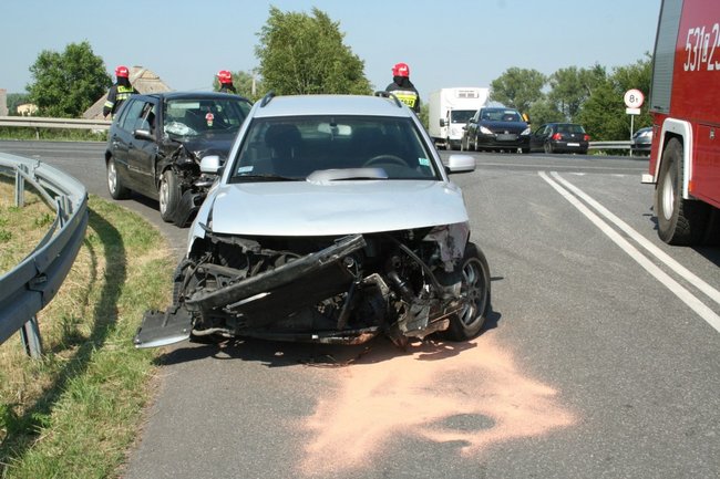 Wymusił pierwszeństwo