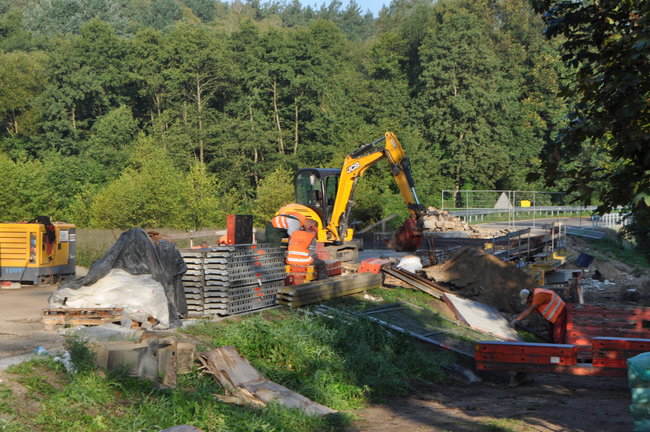Remont mostu w Wyrwie ? jak idą prace?