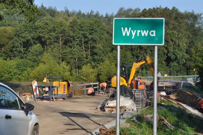 Remont mostu w Wyrwie ? jak idą prace?