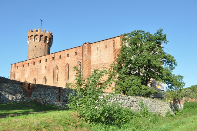 Rozpoczął się remont elewacji zamku