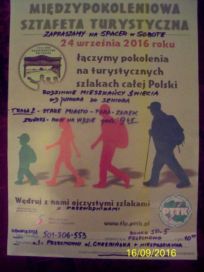 Idź na spacer i poznaj Świecie!