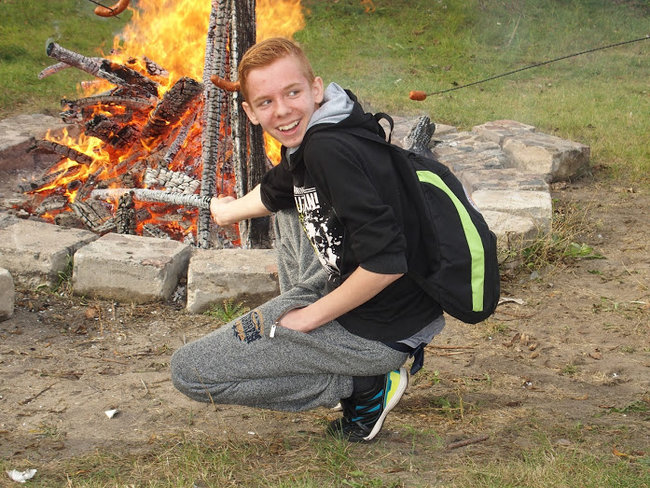 Uczniowie G2 witali jesień