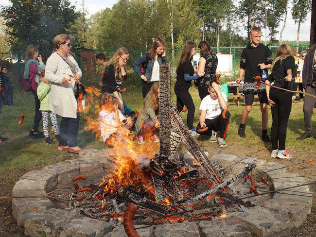 Uczniowie G2 witali jesień