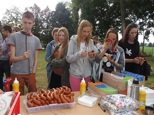 Uczniowie G2 witali jesień