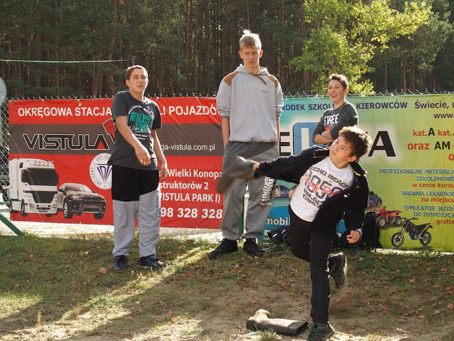 Uczniowie G2 witali jesień