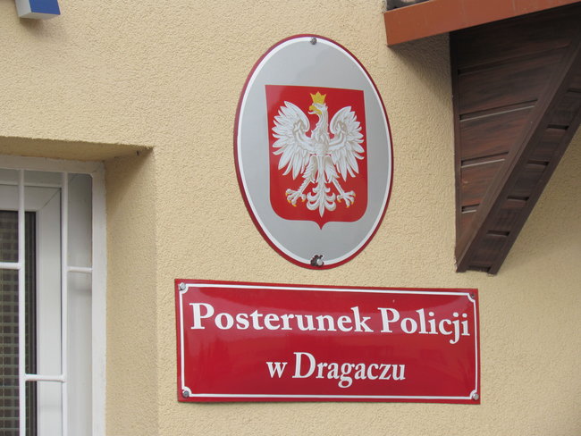 Minister Błaszczak otworzył posterunek policji w Dragaczu