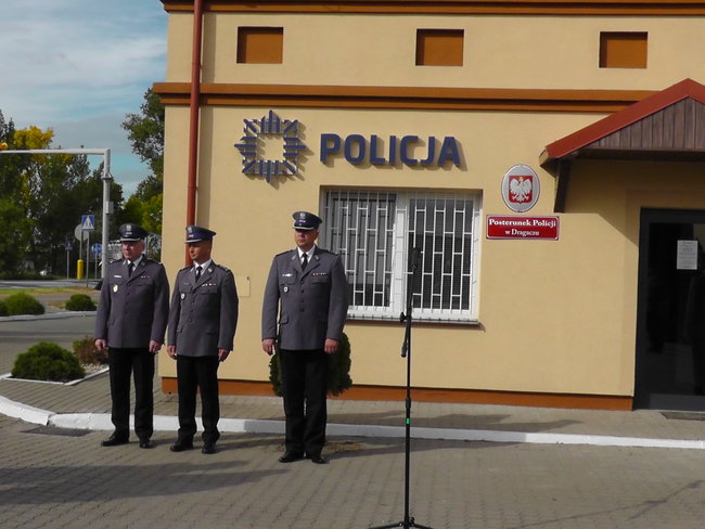 Minister Błaszczak otworzył posterunek policji w Dragaczu