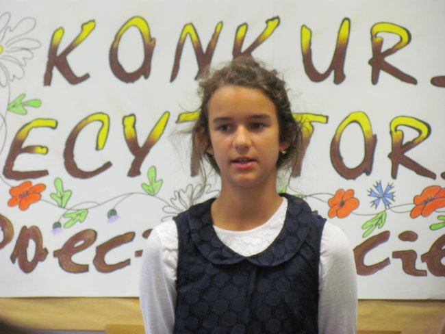 Recytowali naszych poetów