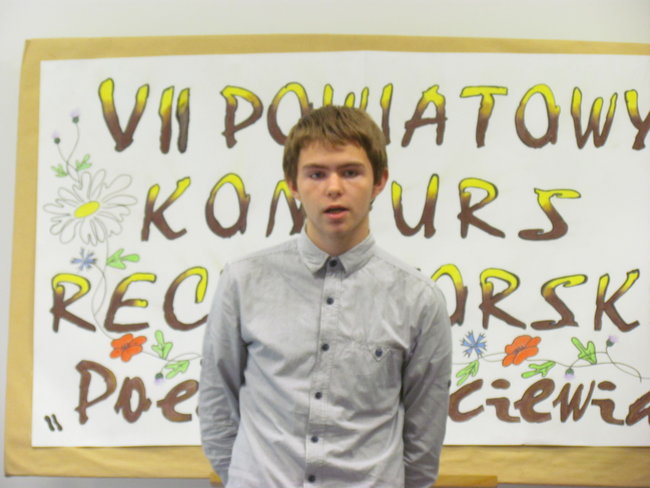 Recytowali naszych poetów