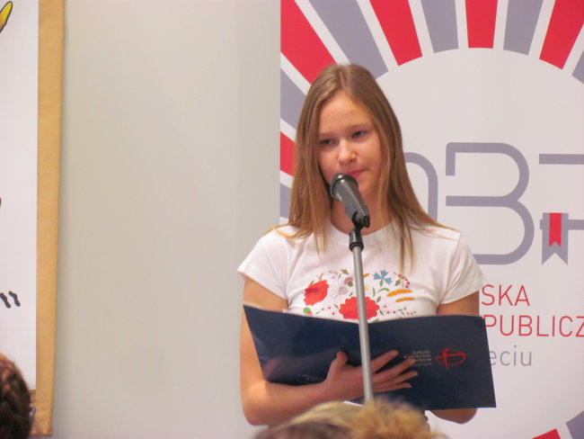 Recytowali naszych poetów