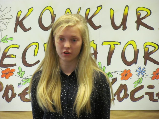 Recytowali naszych poetów
