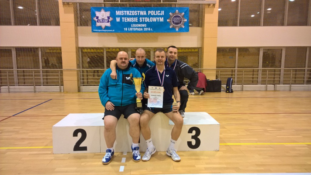 Mistrzostwa Policji w Tenisie Stołowym
