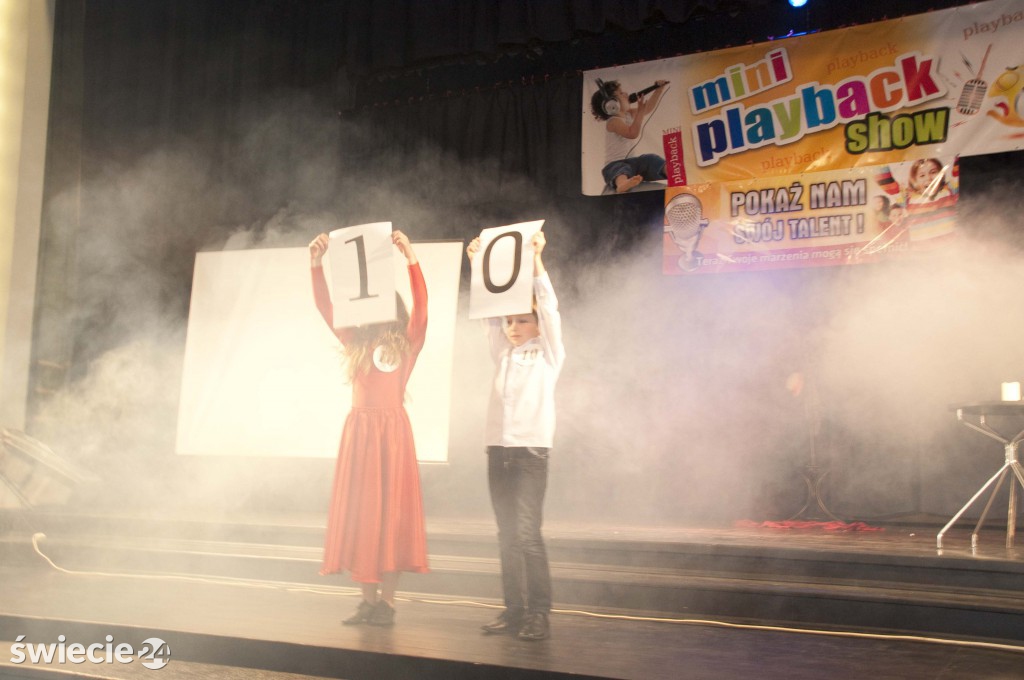 Mini playback show Jedynki w OKSiR
