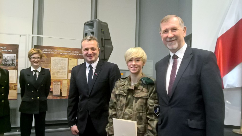 Monika stypendystką premiera