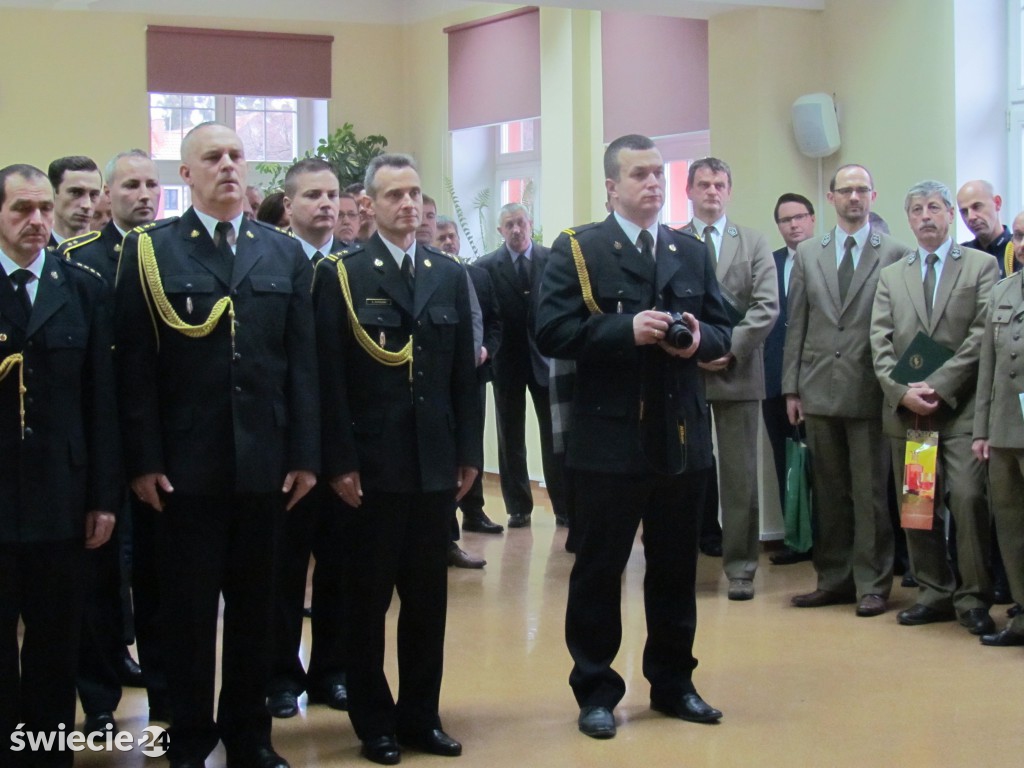 Nowy komendant Straży Pożarnej w Świeciu