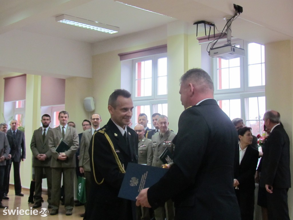 Nowy komendant Straży Pożarnej w Świeciu