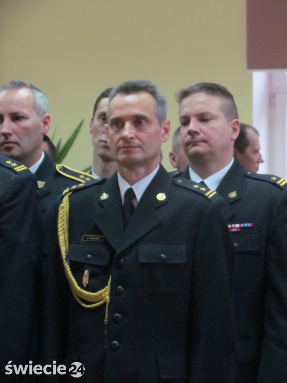 Nowy komendant Straży Pożarnej w Świeciu