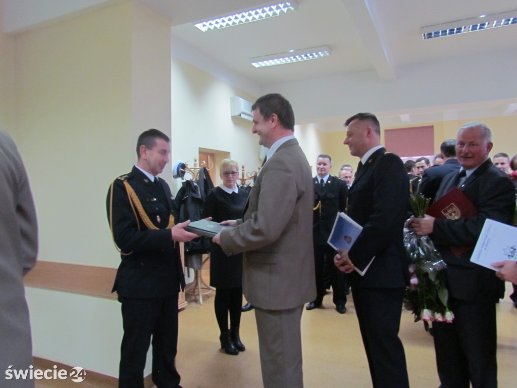 Nowy komendant Straży Pożarnej w Świeciu