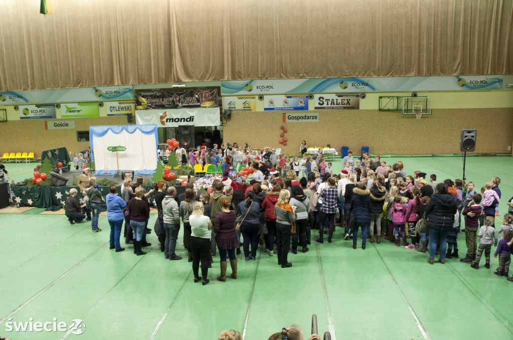 Mikołaj w Hali Widowiskowo-Sportowej