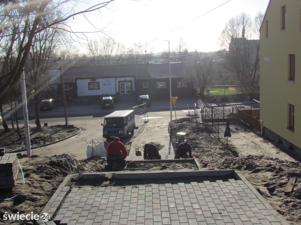 Między Polną i Wodną jest chodnik