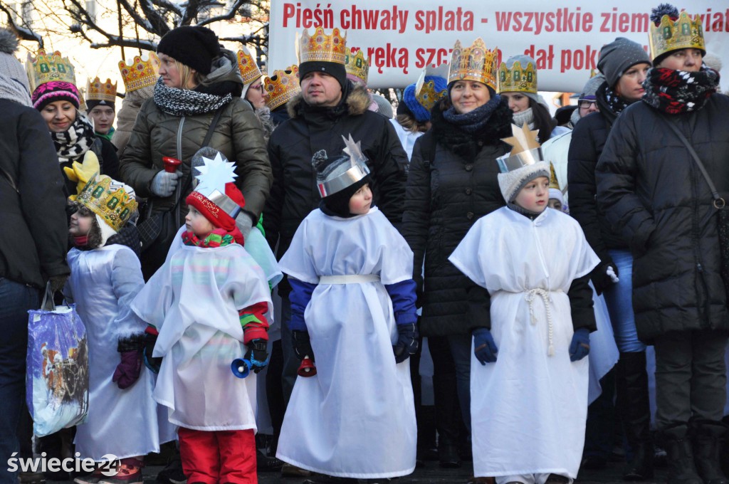 Orszak Trzech Króli 2017 w Świeciu