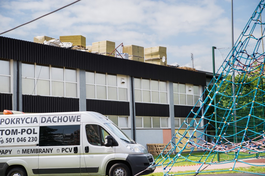 Termomdernizacja hali sportowej przy SP 8