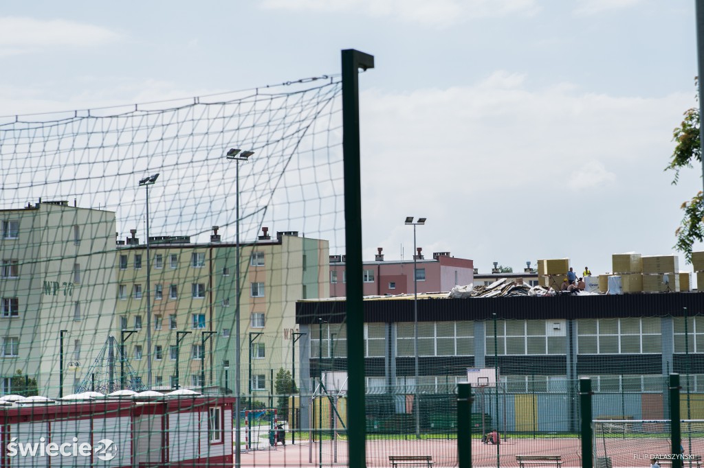 Termomdernizacja hali sportowej przy SP 8