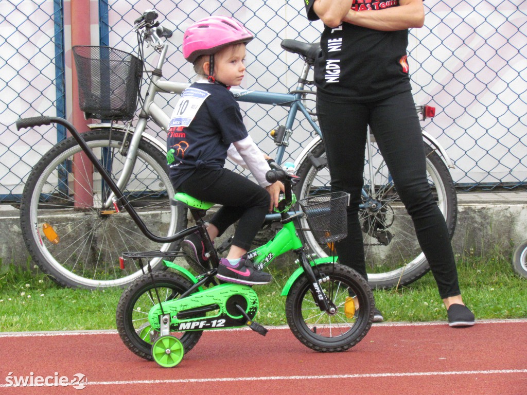 Na sportowo i z rowerem osiągnęli sukces
