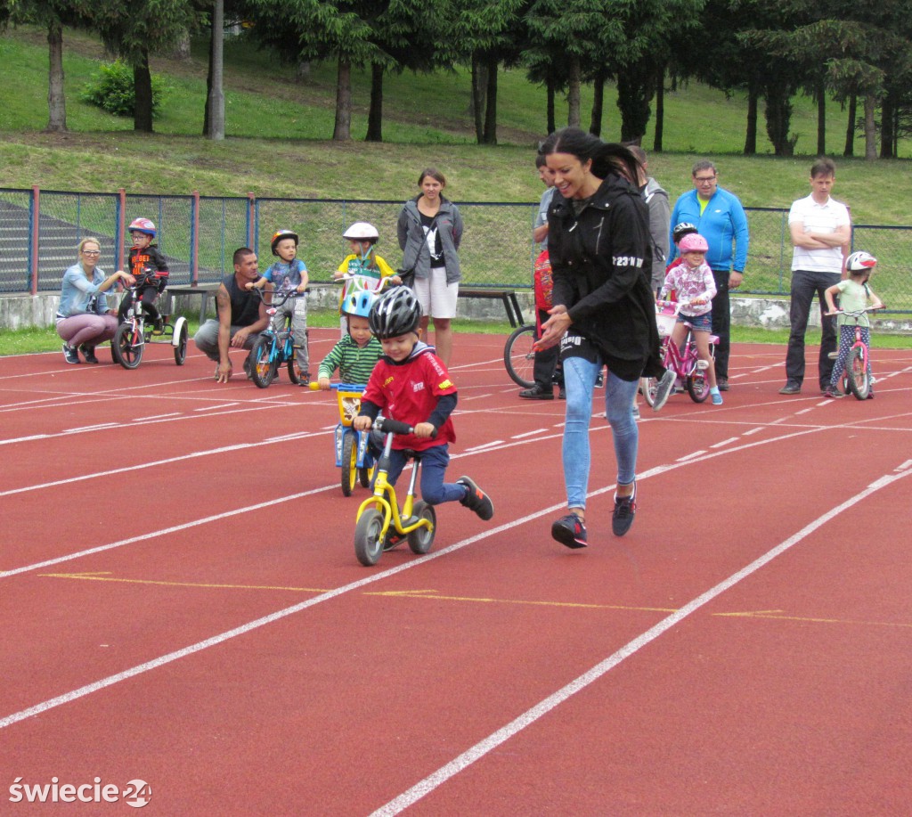 Na sportowo i z rowerem osiągnęli sukces