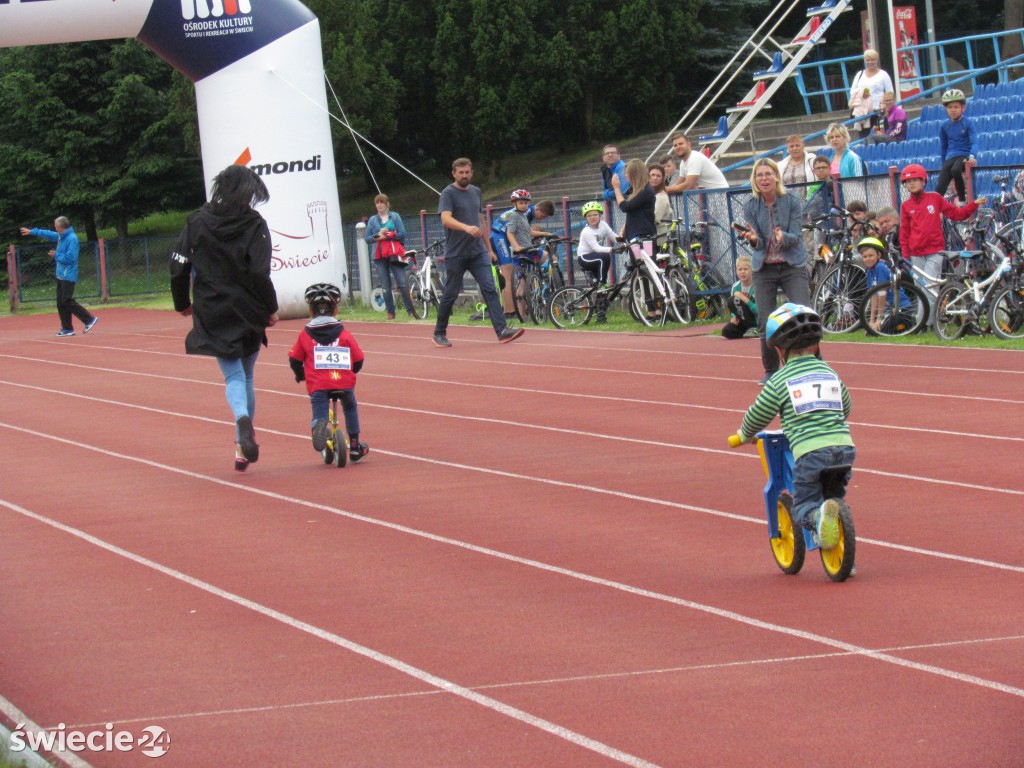 Na sportowo i z rowerem osiągnęli sukces