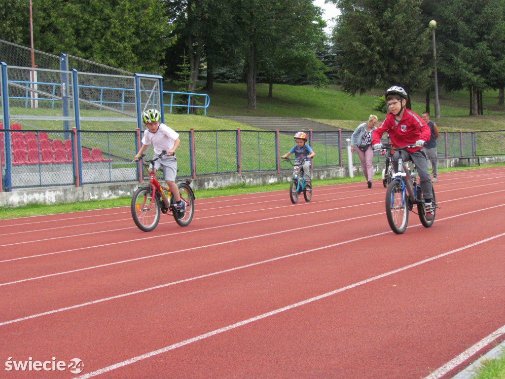 Na sportowo i z rowerem osiągnęli sukces