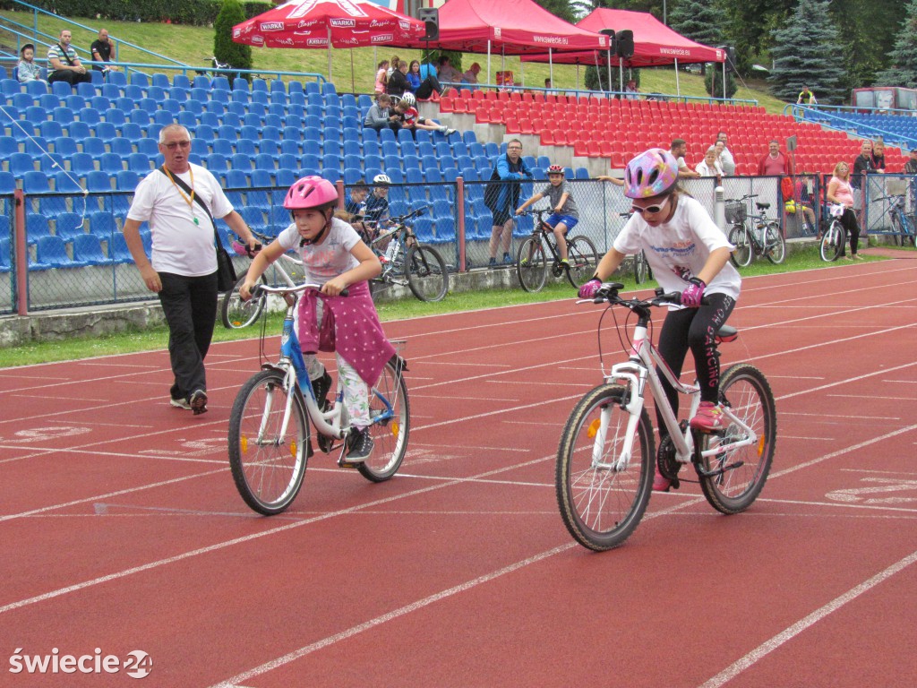 Na sportowo i z rowerem osiągnęli sukces