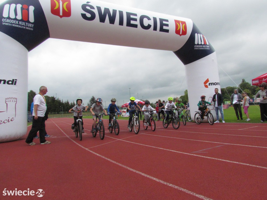 Na sportowo i z rowerem osiągnęli sukces