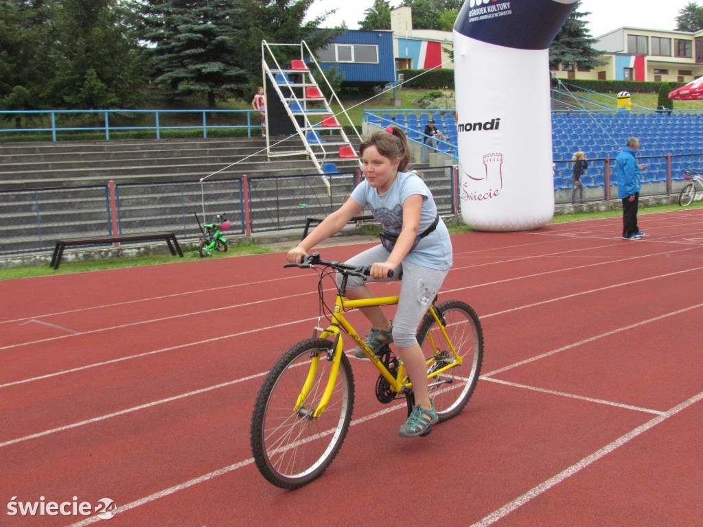 Na sportowo i z rowerem osiągnęli sukces