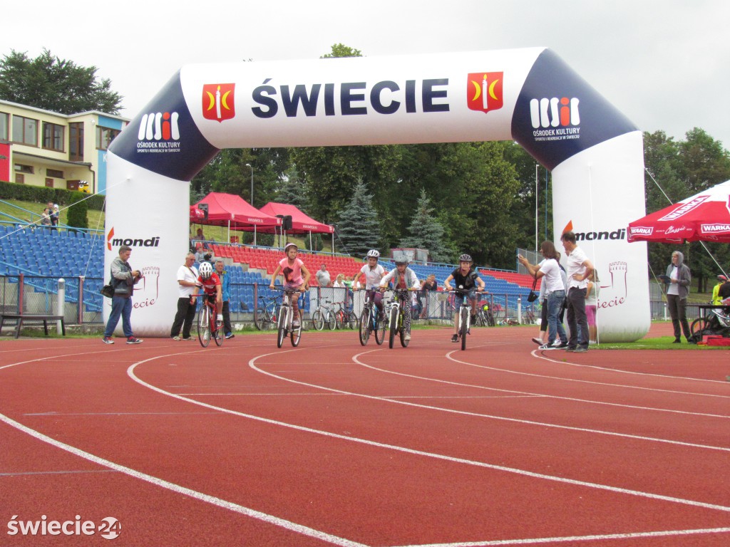Na sportowo i z rowerem osiągnęli sukces
