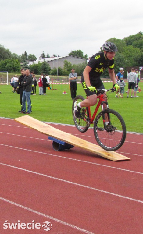 Na sportowo i z rowerem osiągnęli sukces