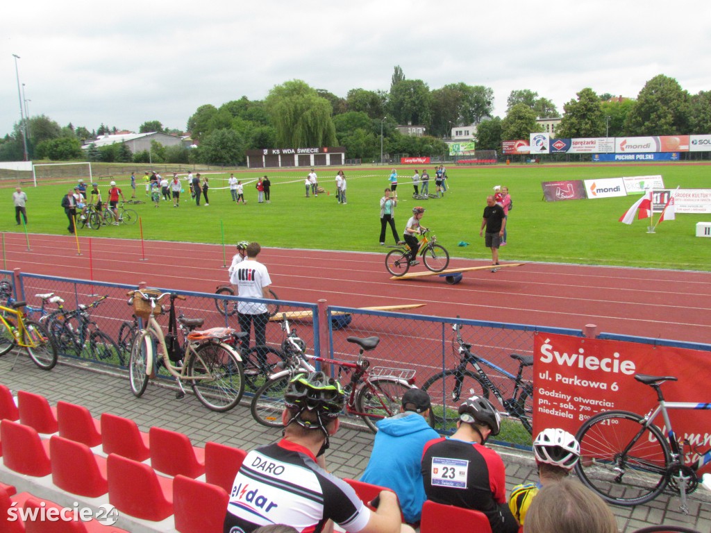 Na sportowo i z rowerem osiągnęli sukces