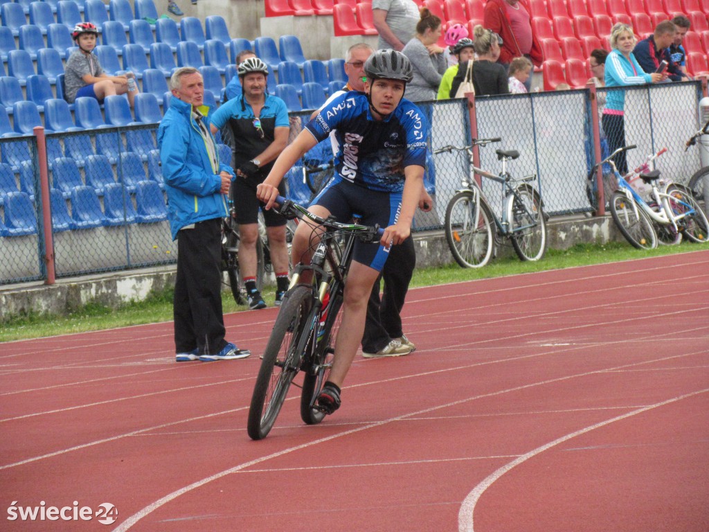 Na sportowo i z rowerem osiągnęli sukces