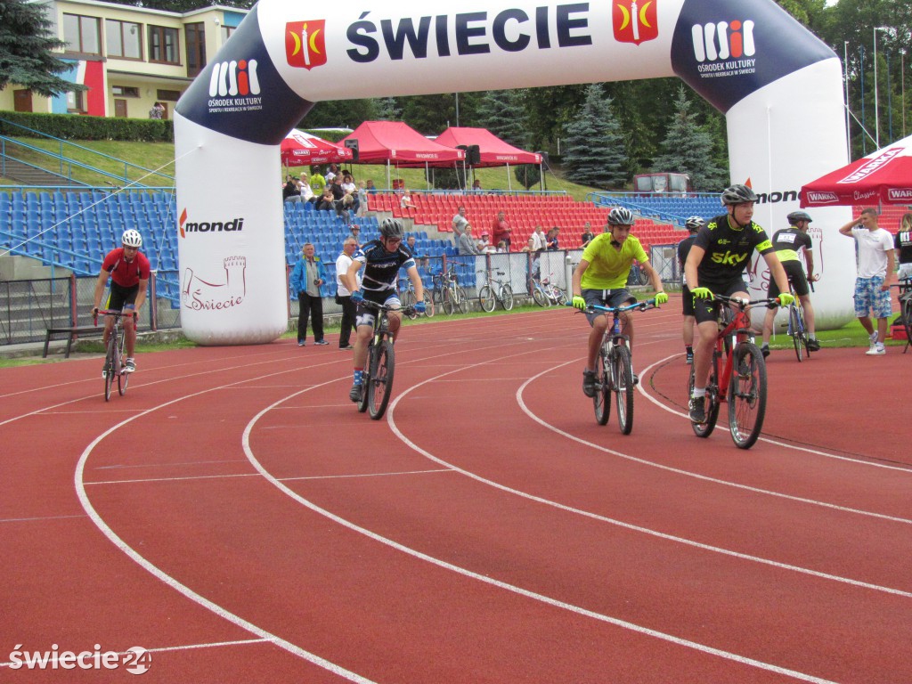 Na sportowo i z rowerem osiągnęli sukces