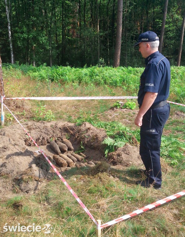 Pociski na pasie pod drogę S-5