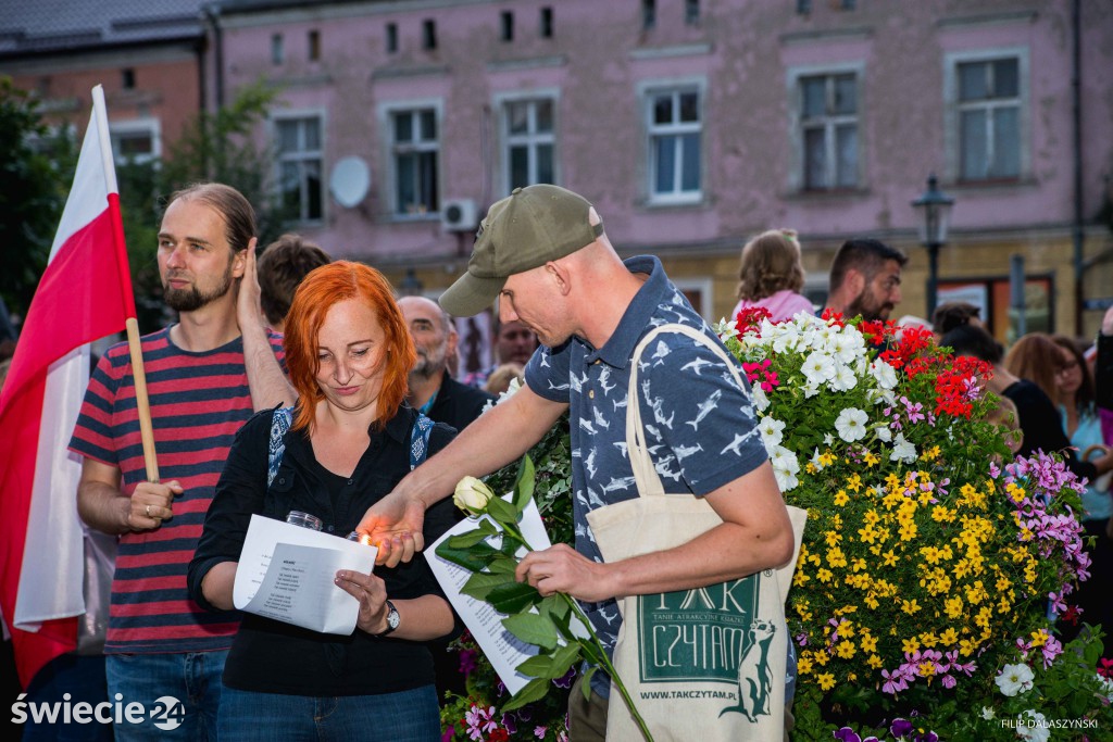 Kolejny dzień protestów w Świeciu