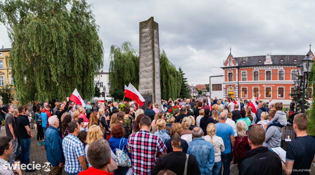 Kolejny dzień protestów w Świeciu