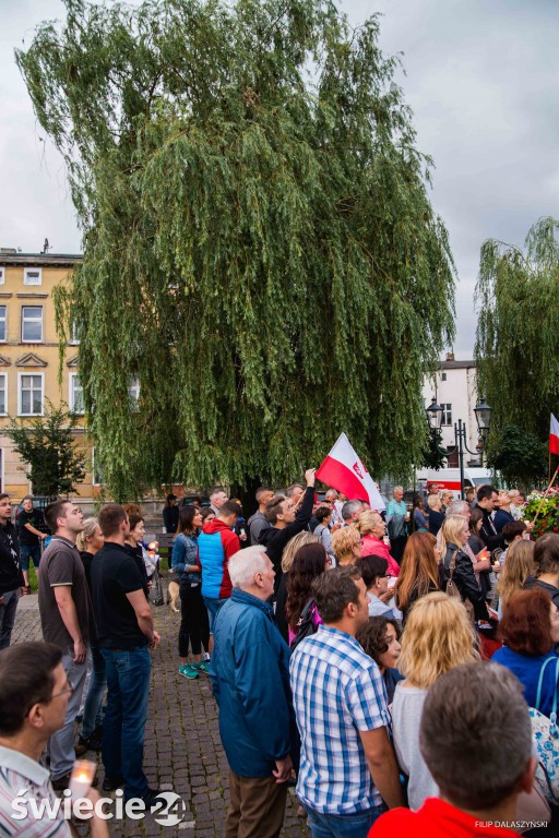 Kolejny dzień protestów w Świeciu