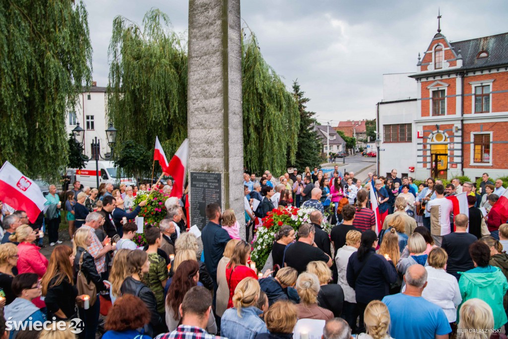 Kolejny dzień protestów w Świeciu