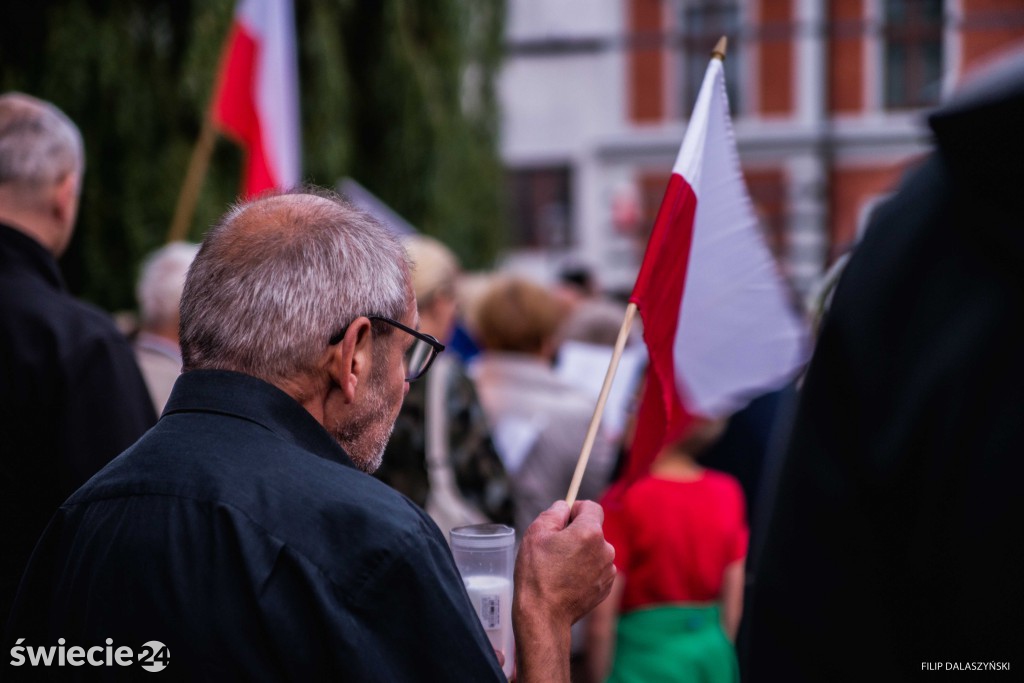 Kolejny dzień protestów w Świeciu