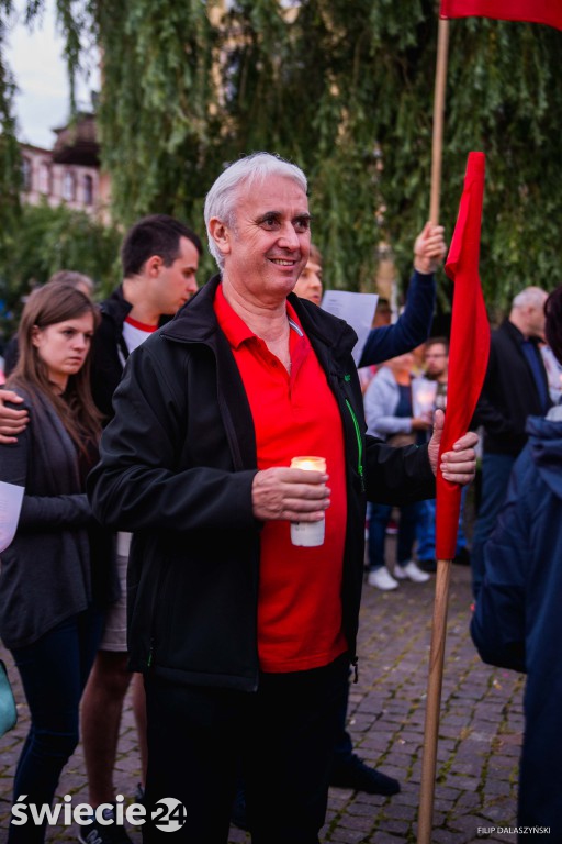 Kolejny dzień protestów w Świeciu