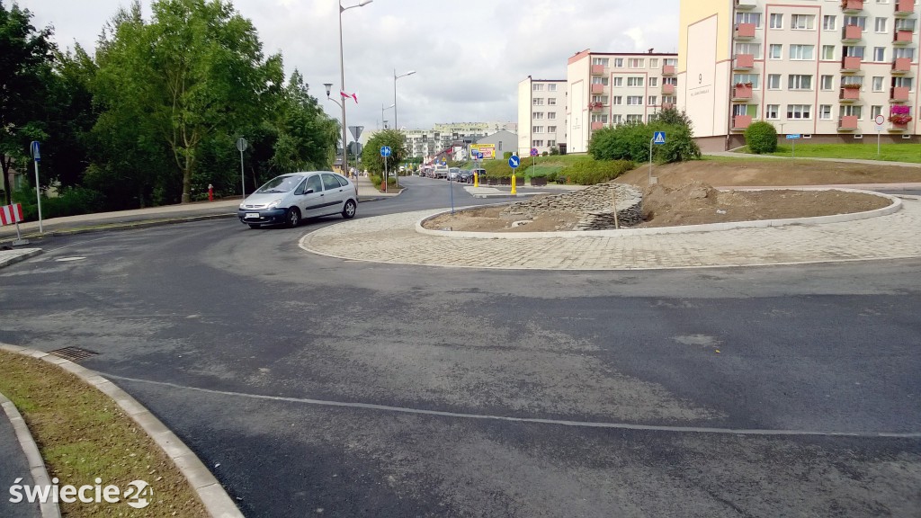 Rondo na Jana Pawła II już przejezdne