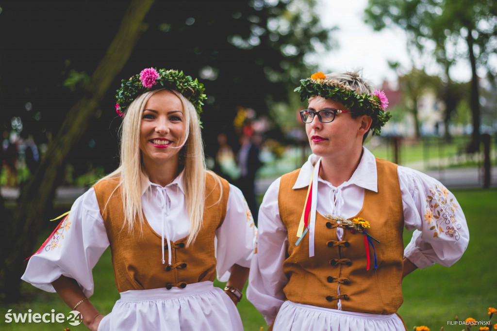Dożynki wojewódzkie w Świeciu