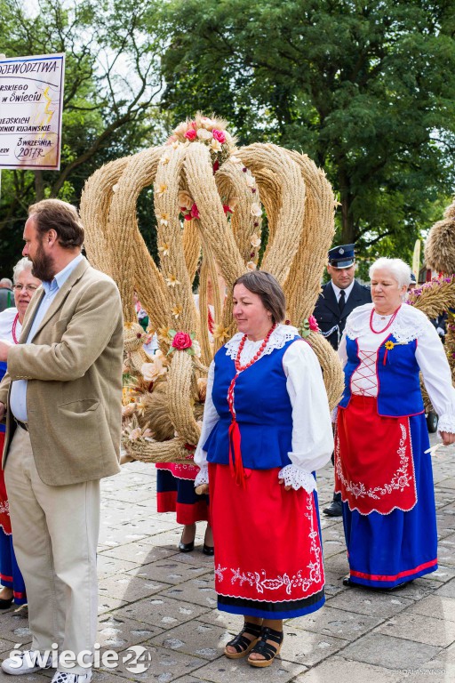 Dożynki wojewódzkie w Świeciu